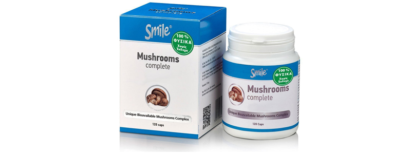 Συνδυασμός μανιταριών και μικροθρεπτικών συστατικών