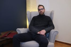 Ο κ. Λουκάς - Ίαν Ζαχαριάς.