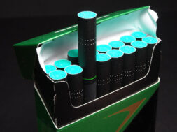 green box cigarette