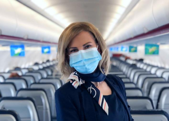 Μετάδοση SARS-CoV-2 κατά τη διάρκεια αεροπορικού ταξιδίου