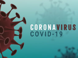 Corona Virus banner illustration – Microbiology And Virology Concept –