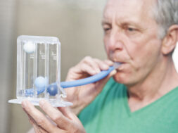 Lung function test by using Triflow