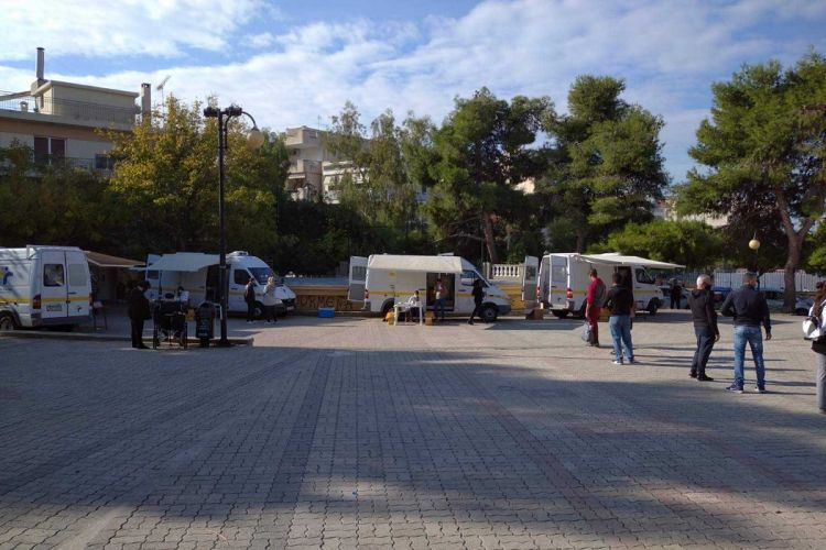 Rapid tests στο Ελληνικό