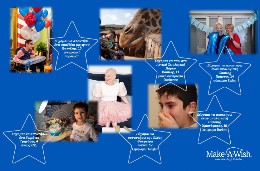 202 ευχές, 202 παιδικές ψυχές που πίστεψαν ότι μπορούν να γίνουν καλά