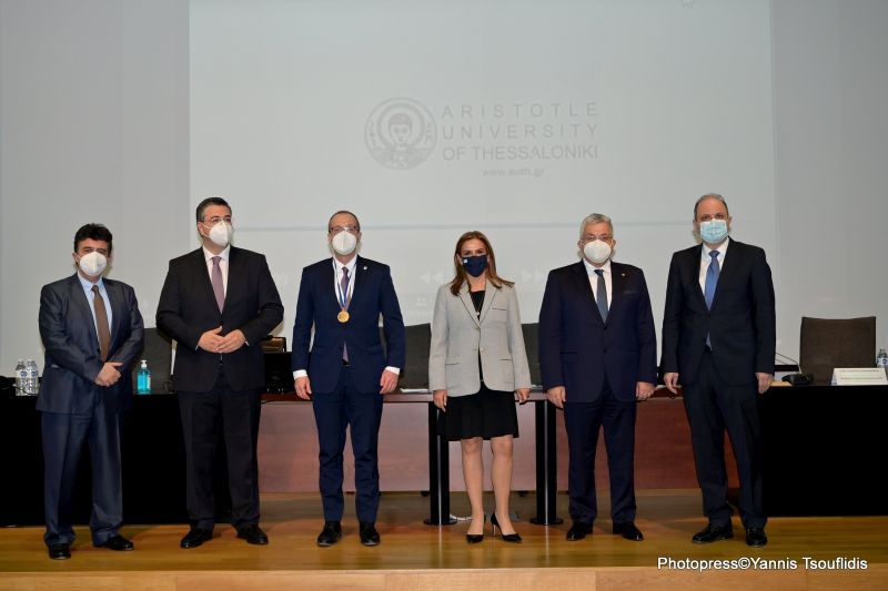 Η Υφ. Υγείας Ζ. Ράπτη στη βράβευση του Περιφερειακού Διευθυντή Ευρώπης του ΠΟΥ από το ΑΠΘ