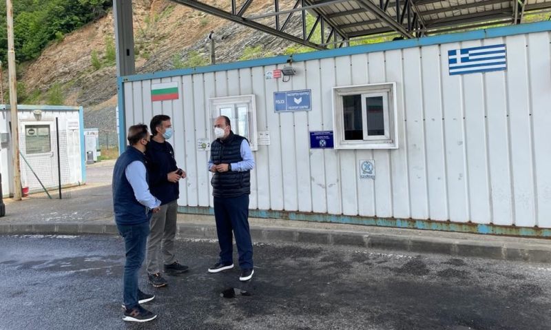 Επίσκεψη προέδρου ΕΟΔΥ στον μεθοριακό σταθμό Νυμφαίας