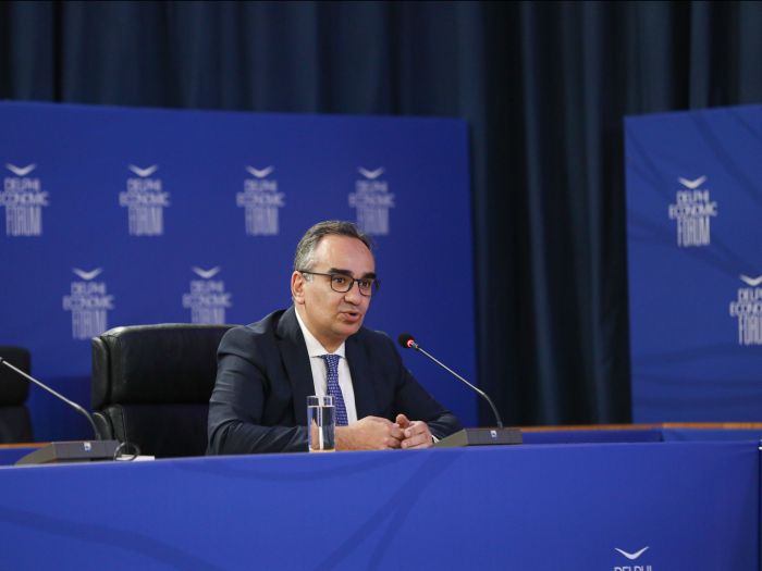 Ομιλία Βασίλη Κοντοζαμάνη στο Οικονομικό Φόρουμ των Δελφών