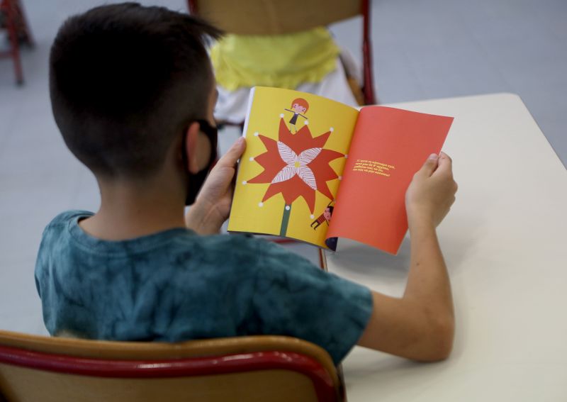 Επίσκεψη Υφ. Υγείας Ζ. Ράπτη στο 18ο Δημοτικό Σχολείο Αμαρουσίου