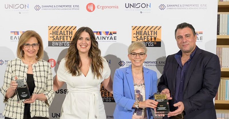 Χρυσό και Αργυρό Βραβείο για την Johnson & Johnson στα Health & Safety Awards 2021