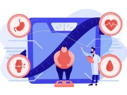 tiny-people-overweight-man-scales-doctor-showing-obesity-deseases-obesity-health-problem-obesity-main-causes-overweight-treatment-concept-pinkish-coral-bluevector-isolated-illustration_335657-1475