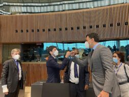 Με τον Ιταλό Υπουργό Υγείας