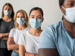 group-friends-wearing-face-masks_23-2148729726