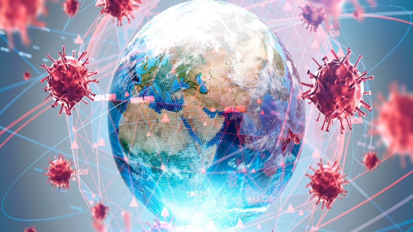 Η εικόνα του κορωνοϊού παγκοσμίως