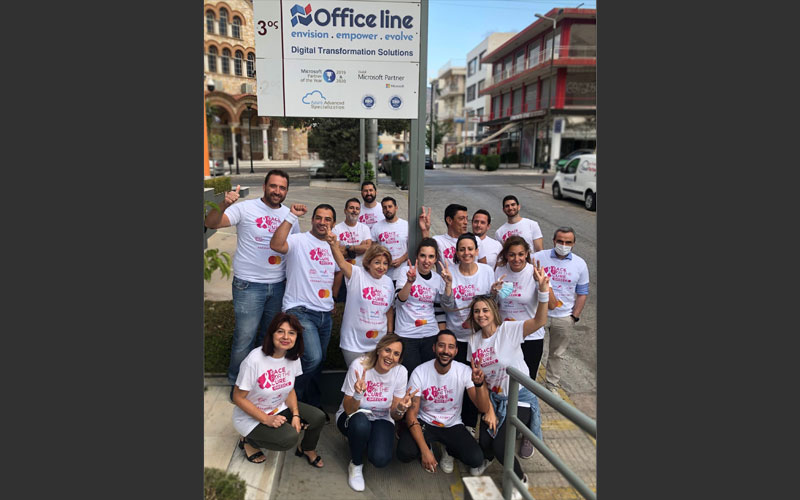 H Office Line στηρίζει τον πανελλήνιο σύλλογο γυναικών με καρκίνο μαστού «Άλμα Ζωής