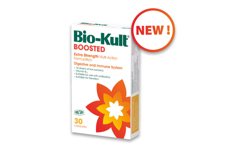 Ενισχύστε άμεσα το πεπτικό και ανοσοποιητικό σας σύστημα με το Bio-Kult® BOOSTED