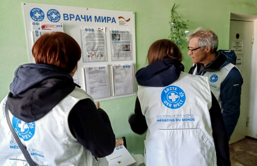 Γιατροί του κόσμου: Ανησυχία για τους άμαχους στην Ουκρανία