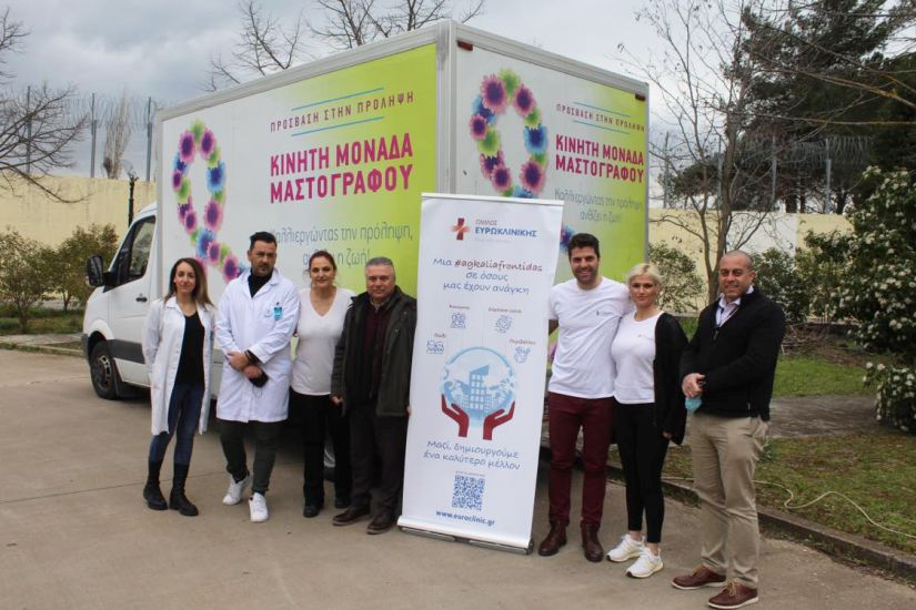 Ευρωκλινική: δωρεάν προληπτικές εξετάσεις μαστού στο Κέντρο Κράτησης Γυναικών Ελεώνα Θήβας