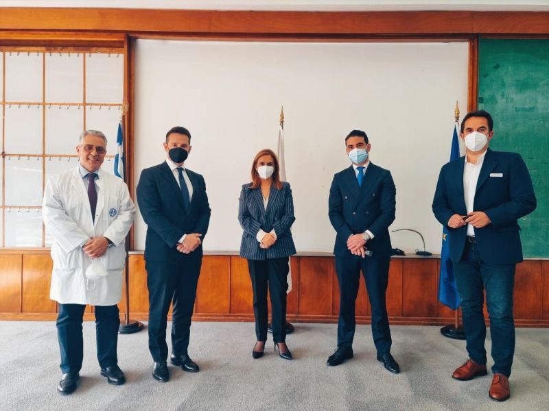 Επίσκεψη της Ζωής Ράπτη στην Ψυχιατρική Κλινική του Γενικού Νοσοκομείου Αθηνών “ΕΥΑΓΓΕΛΙΣΜΟΣ”