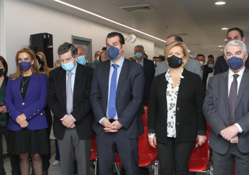 Τα κεντρικά χειρουργεία του Γ.Ν.Ε. “Θριάσιο” εγκαινίασε ο Υπουργός Υγείας Θάνος Πλεύρης