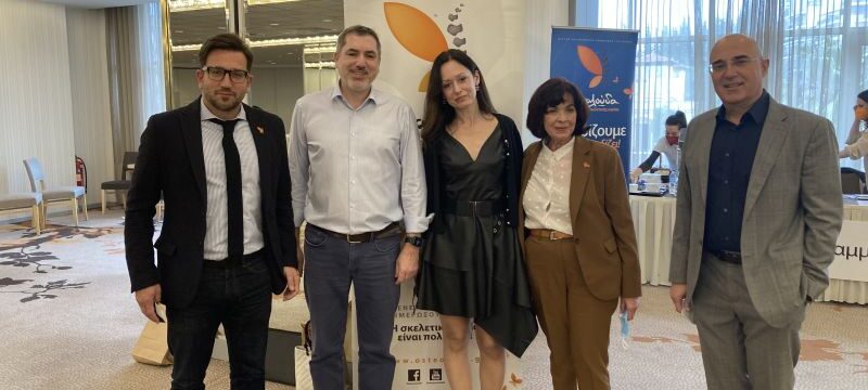 Από αριστερά-Κ. Σουλιώτης Ν. Δέδες Φ. Μπακοπούλου Μ.Τσεκούρα Π. Μάκρας