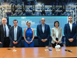 Φωτογραφία 1 – Συνέντευξη Τύπου – Εκστρατεία πρόληψης παιδικής & εφηβικής παχυσαρκίας