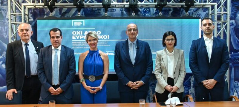 Φωτογραφία 1 – Συνέντευξη Τύπου – Εκστρατεία πρόληψης παιδικής & εφηβικής παχυσαρκίας