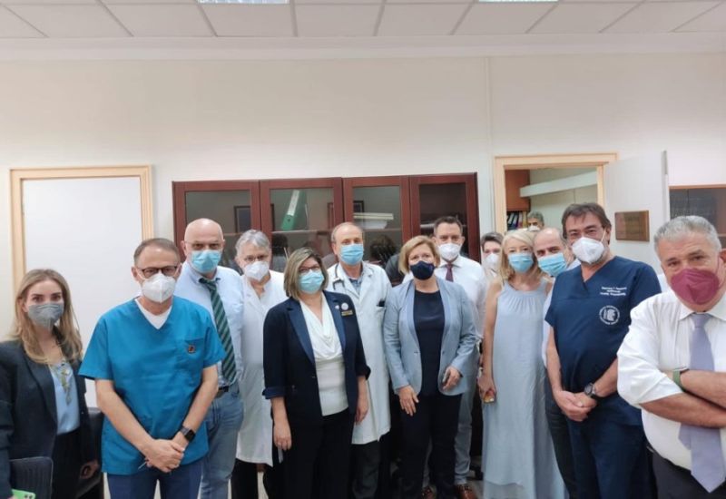 Επίσκεψη Αναπληρώτριας Υπουργού Υγείας Μίνας Γκάγκα στο Γενικό Νοσοκομείο Αθηνών Λαϊκό