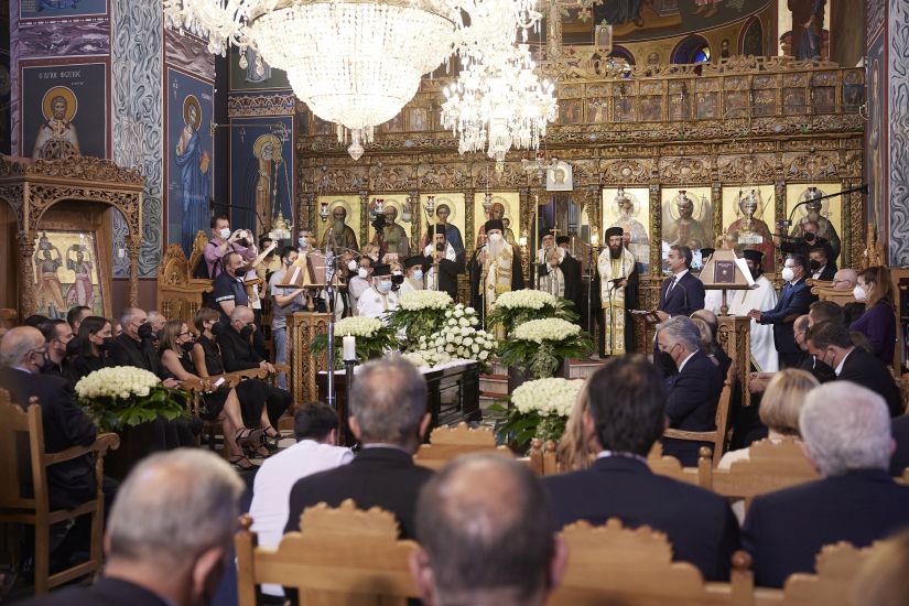 Σε κλίμα βαθιάς συγκίνησης το τελευταίο αντίο  στον Εθνικό Ευεργέτη Νικόλαο Παπαγεωργίου