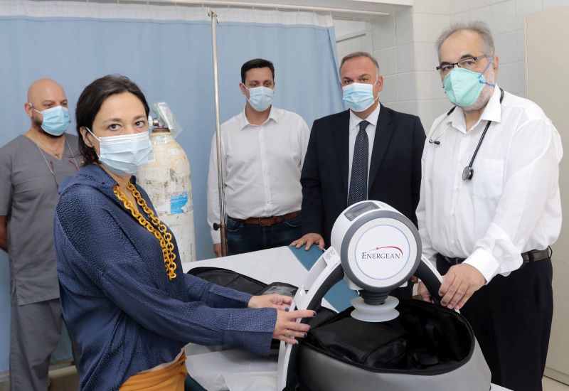 Η Energean δώρισε συσκευή Αυτόματων Θωρακικών Συμπιέσεων στο Κέντρο Υγείας Πρίνου