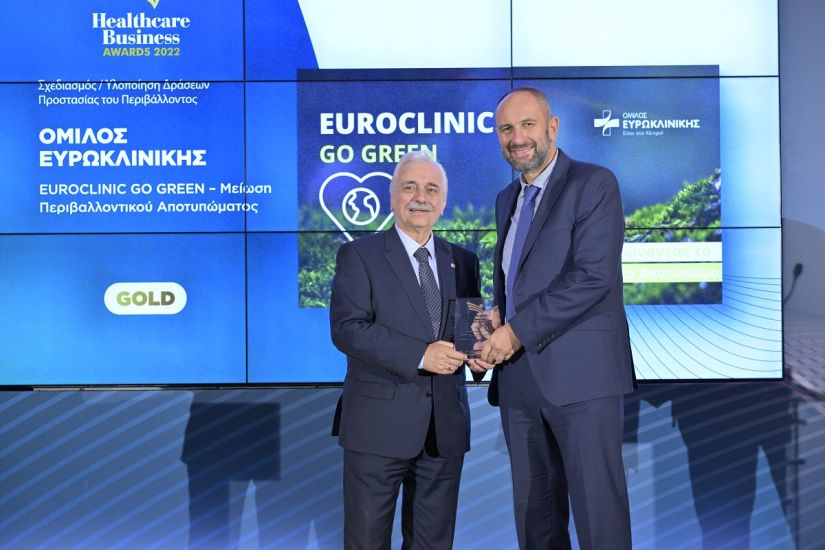 Διάκριση για τον όμιλο Ευρωκλινικής