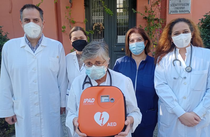 Το Άσυλο Ανιάτων ενισχύεται με δωρεά απινιδωτή από την εταιρεία παραγωγής ΑΡΓΟΝΑΥΤΕΣ Α.Ε.