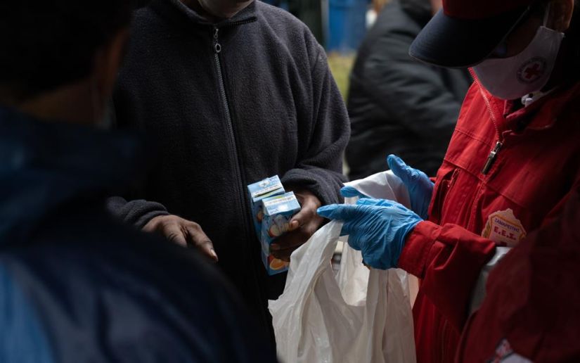 Δράση για τους άστεγους στο κέντρο της Αθήνας