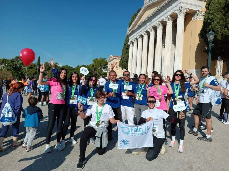 Kοινό μήνυμα της FairLife L.C.C. και του Χρήστου Αποστολάκου στον 39ο Μαραθώνιο της Αθήνας