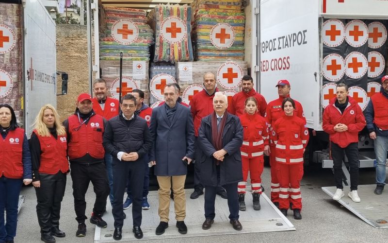 Ε.Ε.Σ.: Αναχώρησε σήμερα η πρώτη ανθρωπιστική αποστολή για την Τουρκία