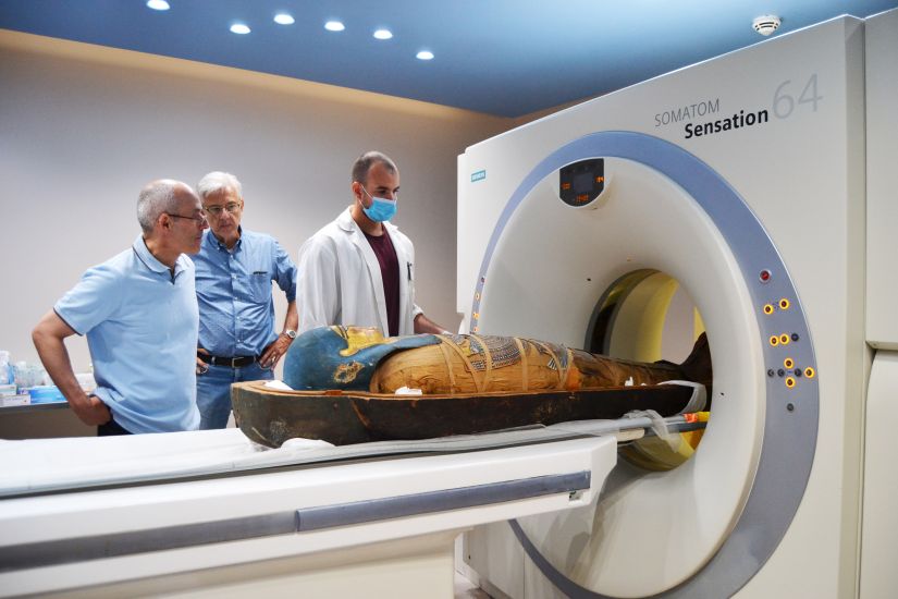 Τρισδιάστατη Απεικονιστική Εξέταση μουμιών στον Όμιλο Ιατρικού Αθηνών