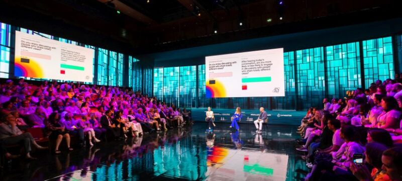 SNF Dialogues – Speakers on stage