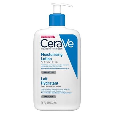 Μοναδική ενυδάτωση με την CeraVE MOISTURISING LOTION