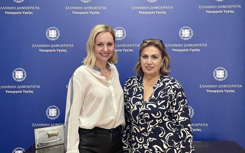 Συνάντηση της Υπουργού Υγείας Αναστασίας Κοτανίδου με την Υπουργό Τουρισμού Ιωάννα Δρέττα