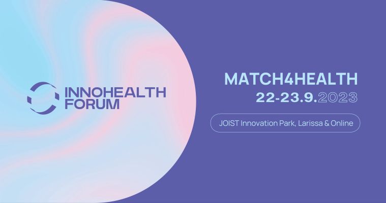 Matchmaking Συναντήσεις στο InnoHealth Forum 2023: Δωρεάν Ευκαιρίες Δικτύωσης και Συνεργασίας για την Ηλεκτρονική Υγεία