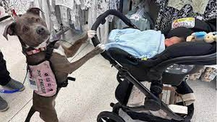 Εκπαιδευμένος σκύλος βοηθά αυτιστική μητέρα στον τοκετό