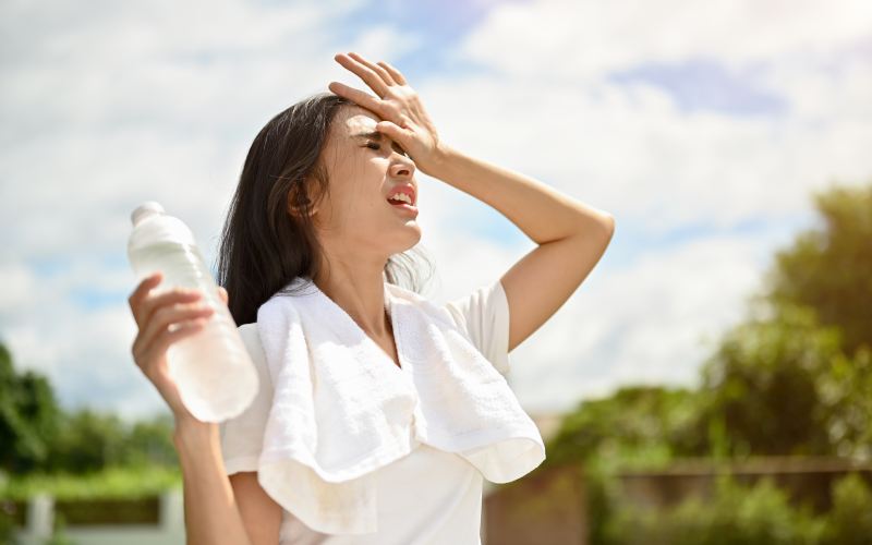 Πρώτες βοήθειες για τη θερμοπληξία