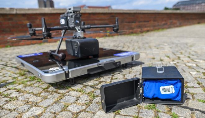 Αξιοποίηση drones για την παράδοση φαρμάκων-Συνεργασία Vantage Towers, Staex, και EVA