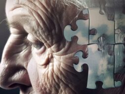 Memory loss, dementia and alzheimer concept, created with Genera