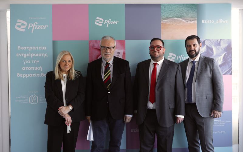 Pfizer Hellas: Νέα εκστρατεία ενημέρωσης για την Ατοπική Δερματίτιδα