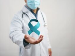 awareness month blue ribbon. men cancer