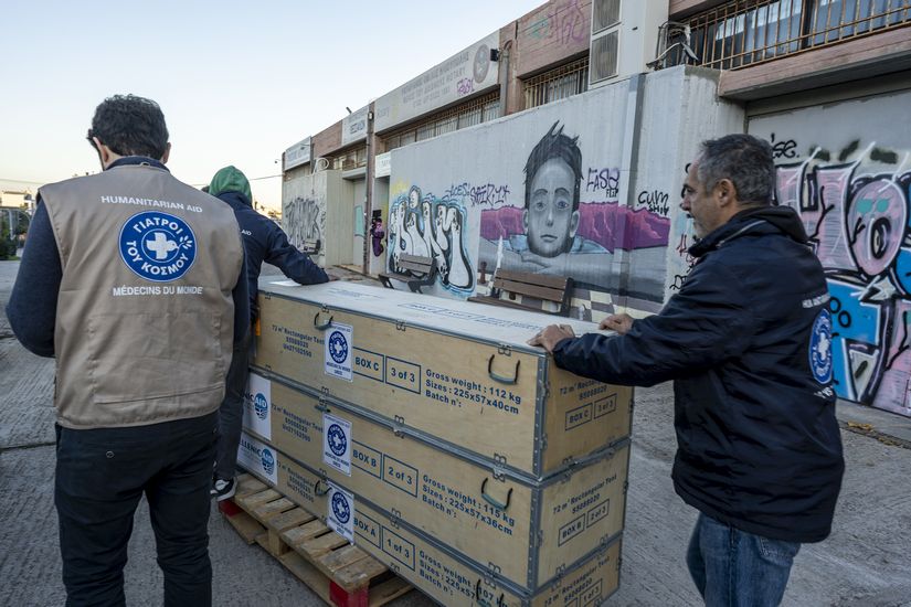 Γιατροί του Κόσμου:  Αποστολή ανθρωπιστικής βοήθειας στη Γάζα