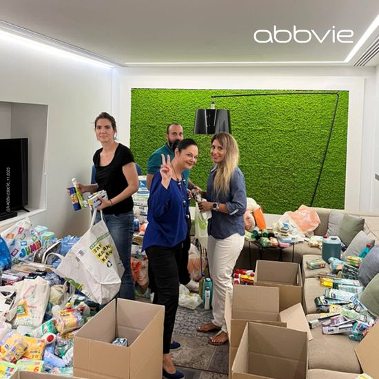 AbbVie Ελλάδας: Έμπρακτη προσφορά στην κοινωνία και σε ευάλωτες κοινωνικές ομάδες