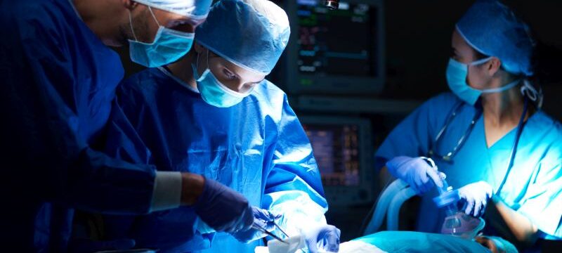 Ordinary busy day of surgeon