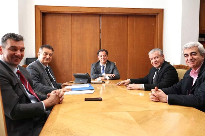 Συνάντηση αντιπροσωπείας του Δ.Σ. της Ελληνικής Καρδιολογικής Εταιρείας με τον Υπουργό Υγείας