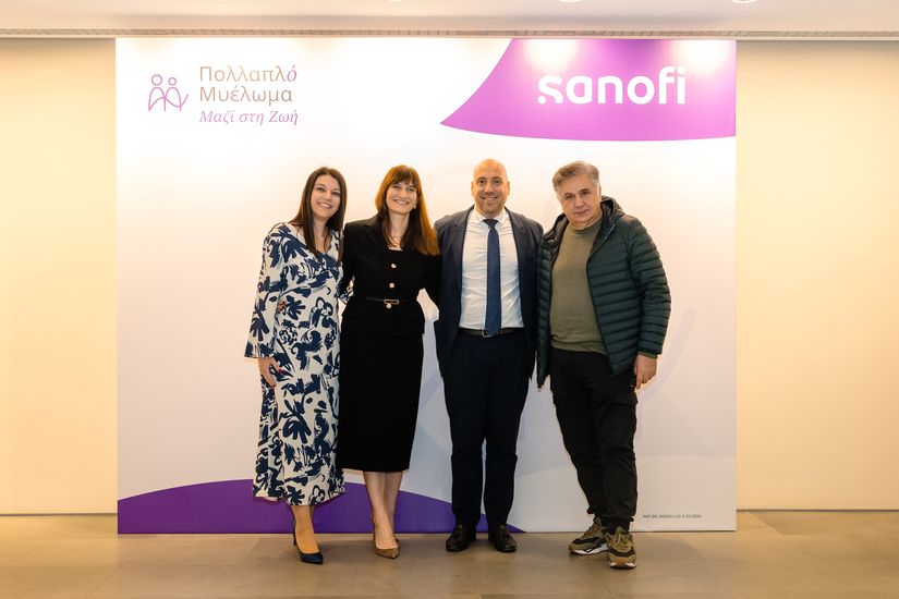 «Μαζί στη ζωή»… και το 2024: Συνεχίζεται η εκστρατεία ενημέρωσης και ευαισθητοποίησης του κοινού για το Πολλαπλό Μυέλωμα από τη Sanofi Ελλάδας